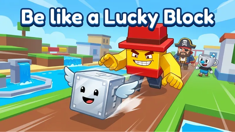 Seja como um Lucky Block