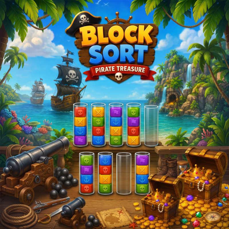 Trésor des Pirates en Blocs