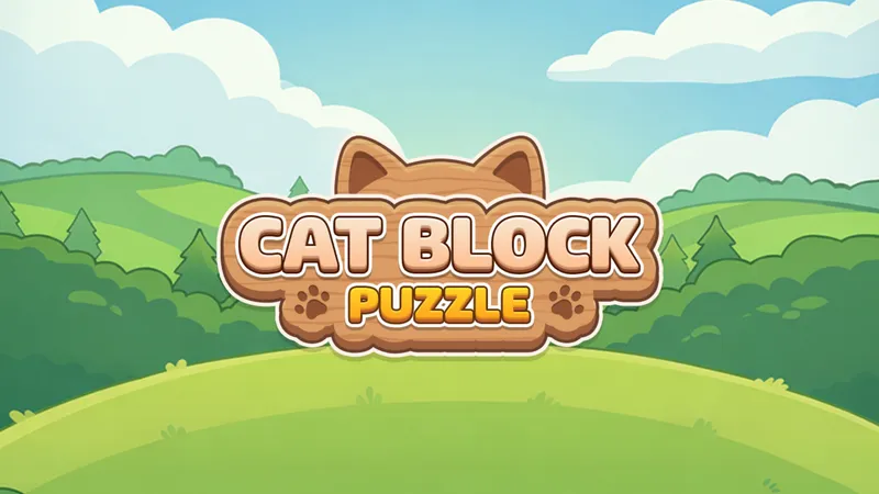 Kedi Blok Bulmacası