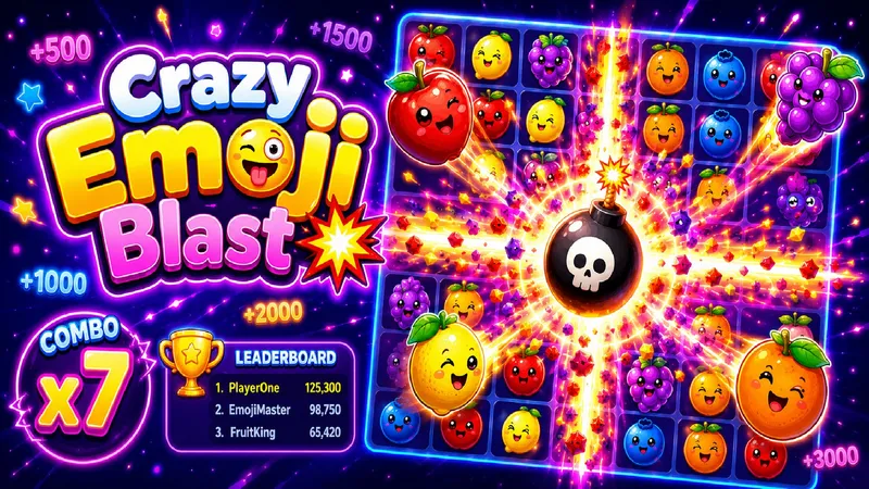 Crazy Emoji Blast