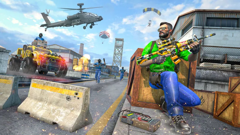 FPS Gun Shooting Game 3D 