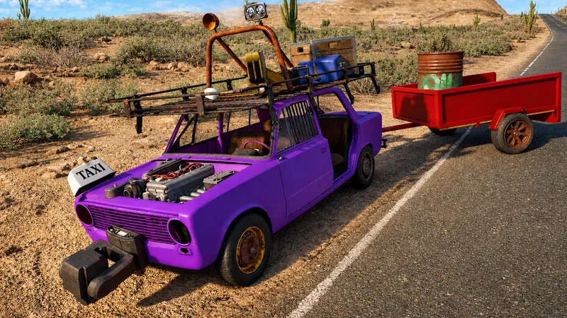 Long Drive to Horizons Sim