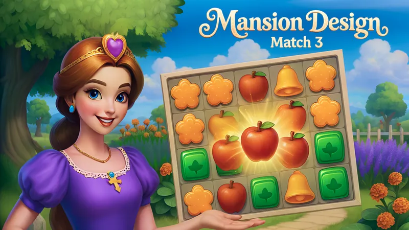 Mansion Design - Match 3
