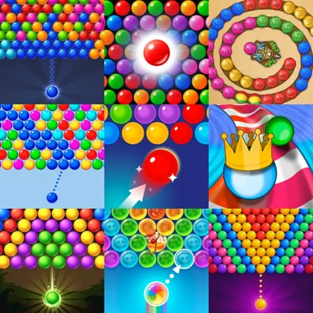 Merge Balls Shooter 2048 Connect Fruits