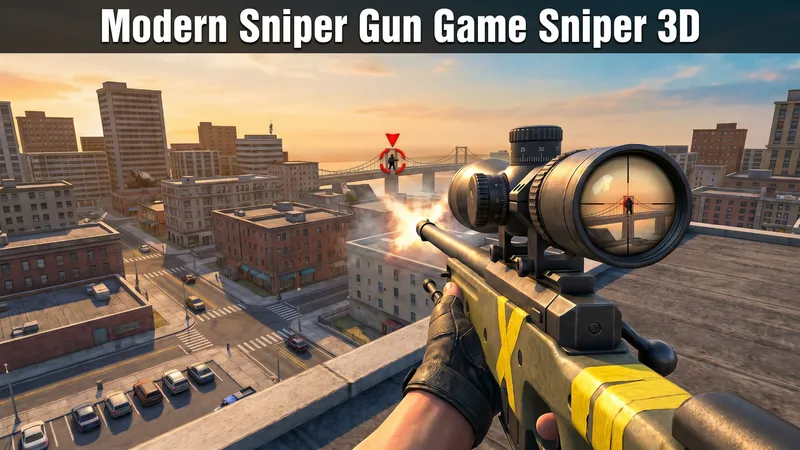 Modern Sniper Gun Game Sniper 3D
