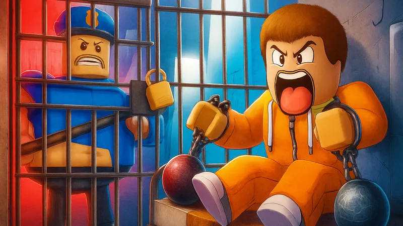 Obby Prison Barry Escape