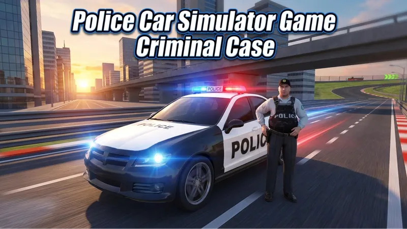 Police Car Simulator Game Criminal Case