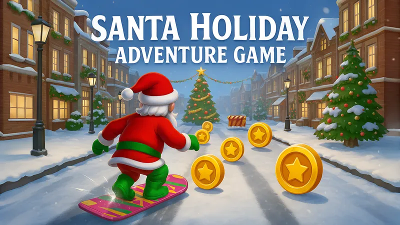 Santa Holiday Adventure Game
