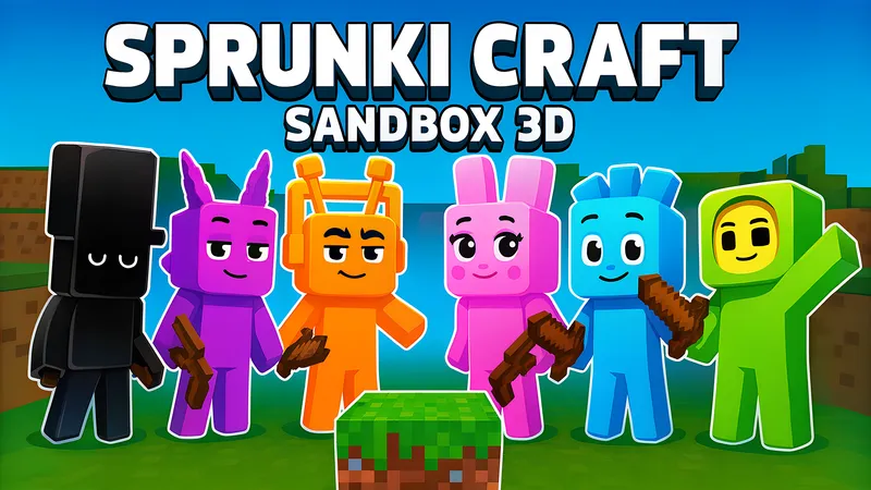Sprunki Craft - Sandbox 3D