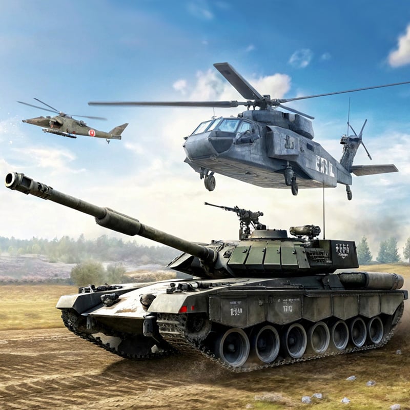Savaş Stratejisi: Tanklar ve Helikopterler