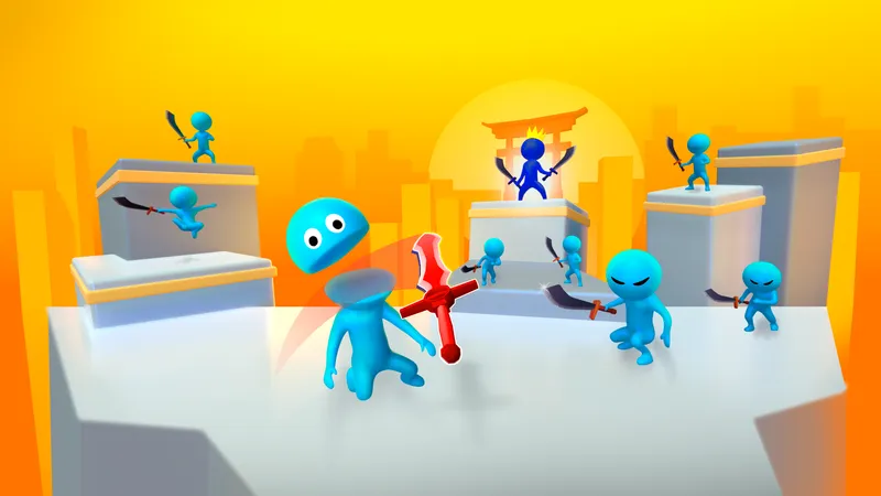 Sword Play: Chop enemies to pieces!