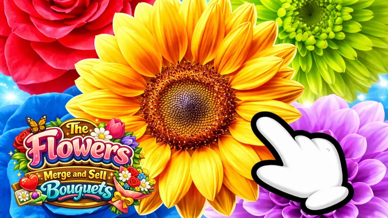 The Flowers Merge and Sell Bouquets