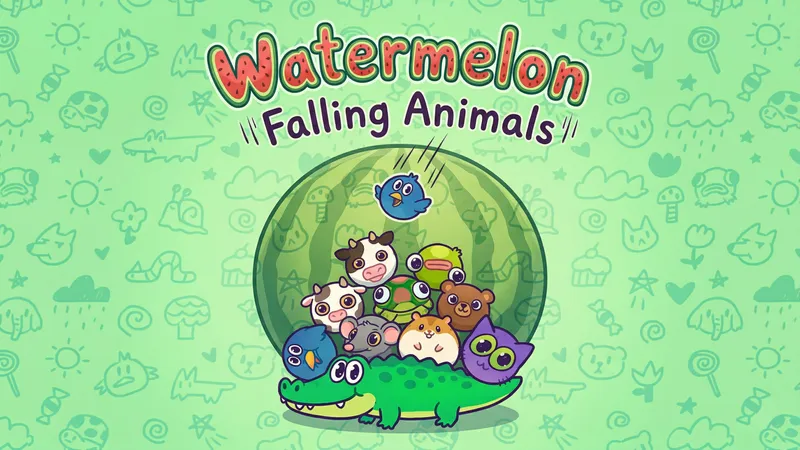 Watermelon: Falling Animals