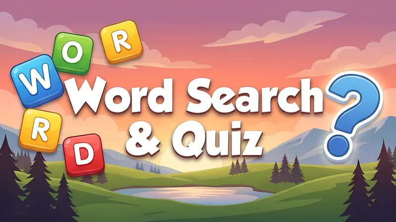 Woordenzoeker & Quiz